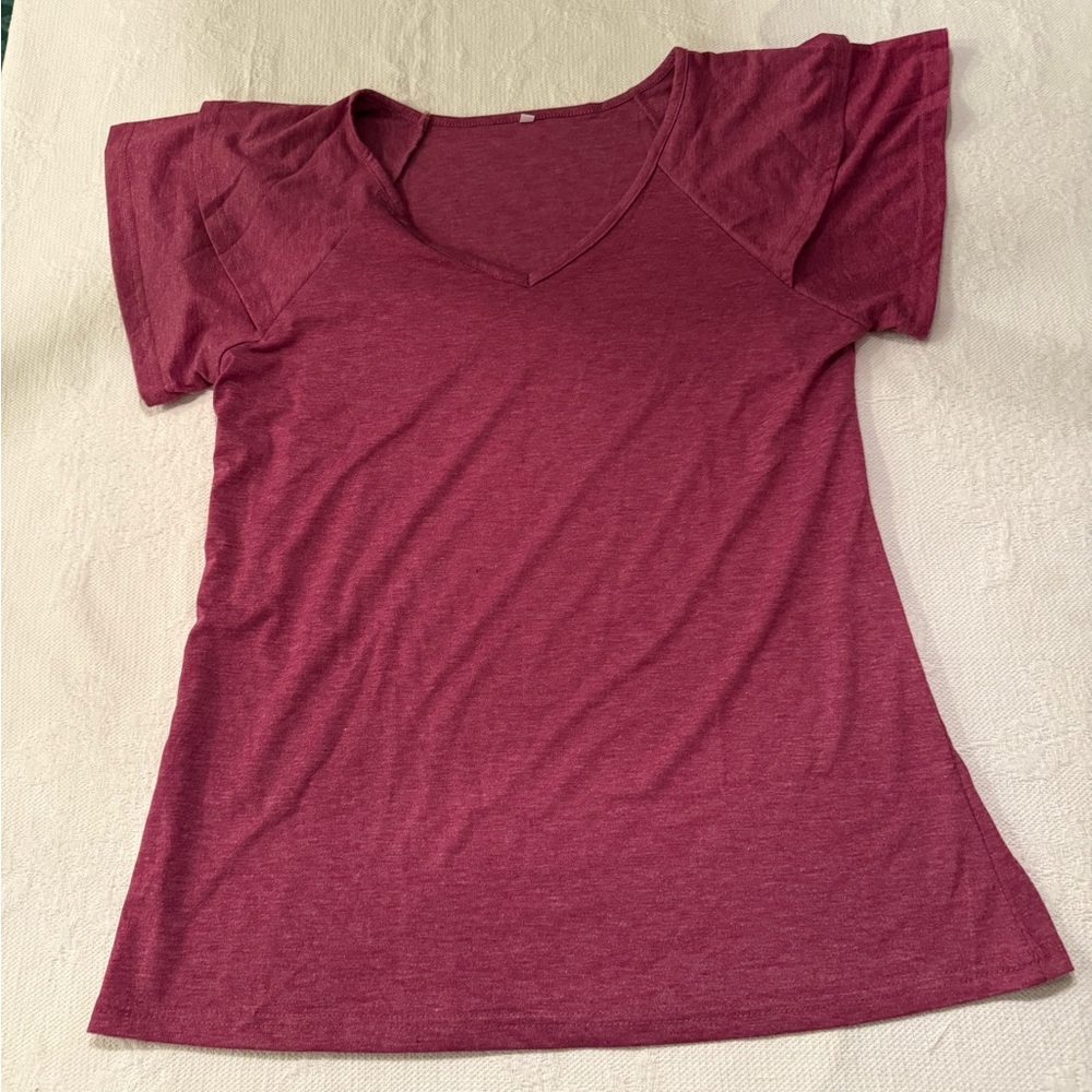 Red Short Sleeve Polo T-Shirt